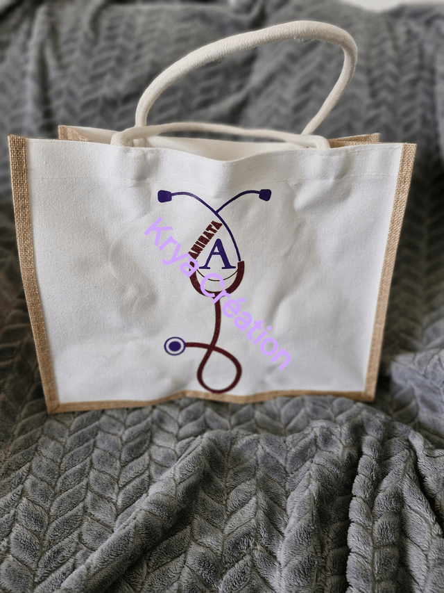 Sac en jute ( taille M)