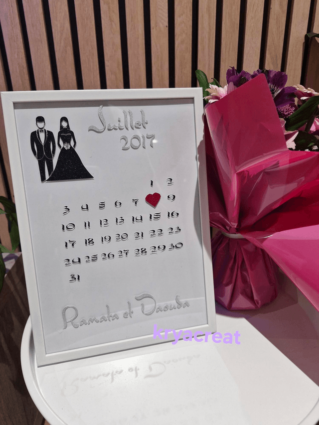 Cadre mariage